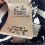 John Paul Richard Navy & White Striped Knit Top Bell Sleeve Sweater Women's M Blue Size M Photo 4