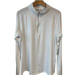 Lady Hagen  Jacket Womens XL White Quarter Zip UV Long Sleeve Pullover Golf NWT Photo 0