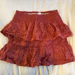 Cotton On Tiered ruffle eyelet mini skirt Photo 0