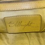 Anthropologie  Miss Albright Yellow Leather Bag Photo 7