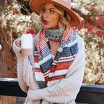 VICI JENESIS STRIPED SCARF - BLACK COMBO Photo 2