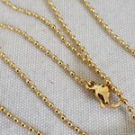 Delicate Gold Charm Necklace Red Stone Heart and Red Wine Glass Photo 4