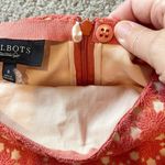 Talbots  Skirt Womens 8 petite Orange Pink Floral Crochet Lace‎ Straight Office Photo 3