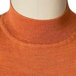 SAG HARBOR Ladies Thin Burnt Orange Silky Summer Sweater ~ Women's Size L Petite Size L Photo 3