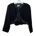 Donna Morgan  Black Cropped Jacket‎ Photo 0