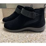 Easy Spirit  Sehadley Hadley Black Suede Leather Booty Women's 7‎ New Photo 3