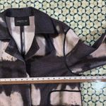 EUC LAFAYETTE 148 Light Weight Blazer Jacket Tie Dye Print Women's S White Gray Photo 8