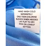 Choices Sweater Womens Large Cardigan Turquoise Lightweight Crochet Open Front Blue Photo 3