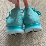 Nike  Free RN Flyknit Textured Sneakers Teal 831070-307 Women’s Size 8.5 Like New Photo 5