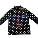 Anthropologie NWT  Field & Flower Polka Dot Wool Sweater Coat Black Petite Medium Photo 13