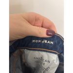 American Eagle Mom Jeans Womens Size 8 Medium Blue Stretch High Rise Photo 3