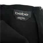 Bebe  black bodycon bandage mini dress w mesh detail and metallic studs a29 Photo 13