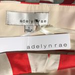 Adelyn Rae Dress Sleeveless Fit & Flare Pin Up Candy Cane Red/White S NWT Photo 1