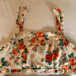 Forever 21 Satin Floral Two Piece Sleepwear Set Photo 4