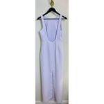 Amanda Uprichard  Marbella Maxi Dress in Feather Size Medium Photo 5