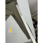 Womans D & Co XL Green Quilted Puffer Outdoor Sweater Photo 7