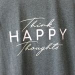 Fleurish Heather Grey Think Happy Thoughts Short Photo 1