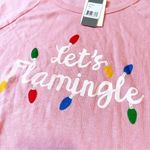 P.J. Salvage NWT  Let’s Flamingle Crew Sleep Shirt Sz L Photo 1