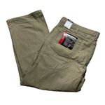 Carhartt Pants Khaki WB002 20x28 Traditional Fit Bootcut Canvas Jeans Women's Photo 1
