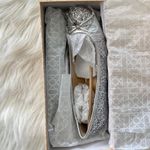 Badgley Mischka Womens Glitter Flats Photo 8