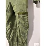 TOMAS MAIER Rare Olive Nylon Utility Jumpsuit / Flight Suit EUC Size 2 (XS) Green Photo 4