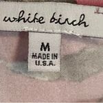 White Birch  boutique long sleeve blush floral dress with pockets size medium Photo 5