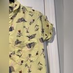 The North Face Size S Pacific Short Sleeve Shirt Pale Lime Valley Sun Print Photo 4