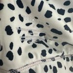 Vitality Pulse Core Halter Sports Bra Animal Print Cream/Black Women's Small Black Photo 2