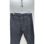 Calvin Klein  black high waisted flare jeans dress up or down sz 14 Photo 6