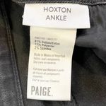 Paige High Rise Hoxton Ankle Black Vintage Blackwood Denim Jeans 30 Photo 11