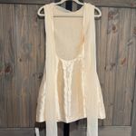 Reformation Ecru Mini Dress Photo 5