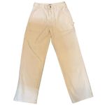 Just Black Denim  The Cargo Wide Leg in Oat Size 28 Photo 4