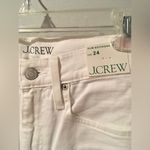 J.Crew New slim boyfriend white jeans XS Photo 2