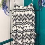 Parker  black and ivory silk Romper Photo 5