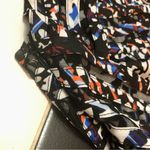 Parker Zulma Halter Mini Dress Mesh Cut Outs Confetti Pattern Multi Abstract szL Photo 10