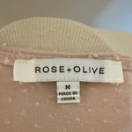 Rose + Olive  Light Pink Shirt Photo 3