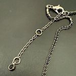 Unsigned Black Rhinestones Waterfall Fringe Necklace 18g. Photo 11