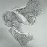 Turquoise Handcrafted Cotton Scarf‎ / Shawl Photo 11