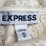EXPRESS  Cream Lace Kimono Photo 10