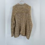 Free People Mock Neck Swing Sweater cotton Tunic Boucle Slouchy Oversized size s Photo 1