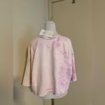 ZARA  Tie-Dye Oversized Knit Cropped Distressed Top NEW Photo 9