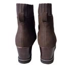 Yellow Box  Corado  Wedge Brown Ankle Booties with zipper closure in front 7.5 Photo 4