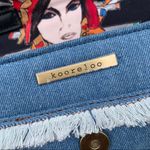 KOORELOO Amalfi Fringe Denim Crossbody Bag Photo 6
