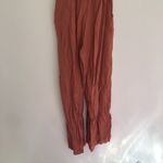 Monteau  Rose Pink V-Neck Surplice Short Sleeve Belted Wide Leg Jumpsuit Small S Photo 13