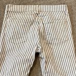 Rag and Bone White & Black Stripe Ankle Skinny Jeans Photo 3