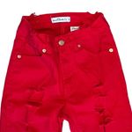 Vince Juniors Blue Jeans Skinny Legs Jeggings Red Distressed sz 3 Photo 7