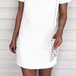 Lulus NWT! White Shift Dress  Photo 0