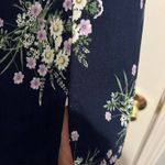 NWT Francesca’s TRIXXI Puff Sleeve Floral Dress Blue Photo 1