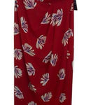 EXPRESS  NWT strapless size 2 sleeveless long length red Photo 0