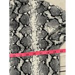 Hollister Black White Snake Print Short Sleeve Tee Size Small S Closet Staple Photo 2